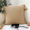 SOGA 2X 50cm Chunky Knit Pillowcase Warm Beige 0
