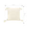 SOGA 2X 50cm Textured Pillowcase Cream White 4