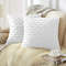 SOGA 2X 45cm Scalloped Wave Pillowcase Pure White 0