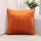 SOGA 2X 45cm Velvet Pillowcase Vibrant Orange 0