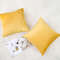 SOGA 2X 45cm Velvet Pillowcase Golden Yellow 5
