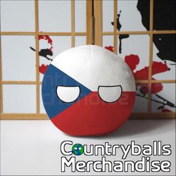 Countryballs - Czech Republic Czechia Plushie