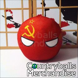 Countryballs - Soviet Union USSR Plushie