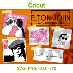 elton john bundle 11 pack, elton jhon svg, rocketman svg files, svg cut files, cricut file, svg, dxf, bundle, logo, art