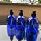 16 Oz Cobalt Blue Plastic Keeper Bottle With Pump  3 PCS 0