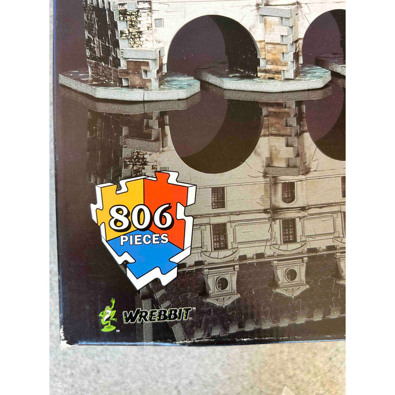 Puzz3D Jigsaw Puzzle Chateau De Chenonceau  806 Pcs USED 10