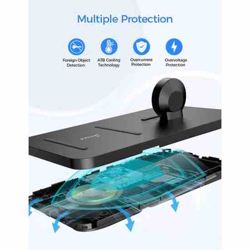 Seneo 2N1 Wireless Charger Pad For IPhone And Apple Watch Housing MOD PA150A 1