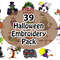Cadilar Bayrami Nak Desenleri Paketi  39 Farkli PES Deseni  Halloween Embroidery Design Pack  39 Un 0