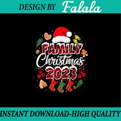 PNG ONLY Family Matching Christmas Santa Matching Png, Family Christmas 2023 Png, Christmas Png, Digital Download