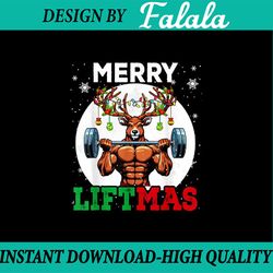png only merry liftmas christmas reindeer weightlifting gym workout png, christmas fitness reindeer png, christmas png,