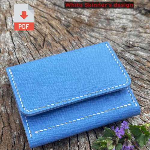 Leather Pattern - Wallet, clutch - Download PDF