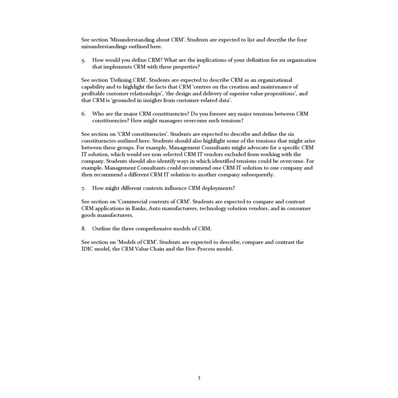 Test Bank For Customer Relationship Management Concepts Applications And Technologies 5th Edition By Chapter 114 2