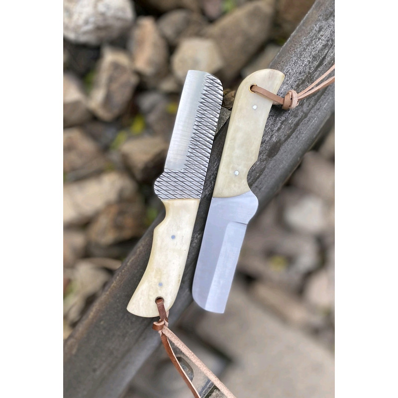 Hand Forged Bull CUtter Knifes 4