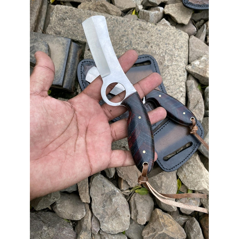 Hand Forged Bull CUtter Knifes 7