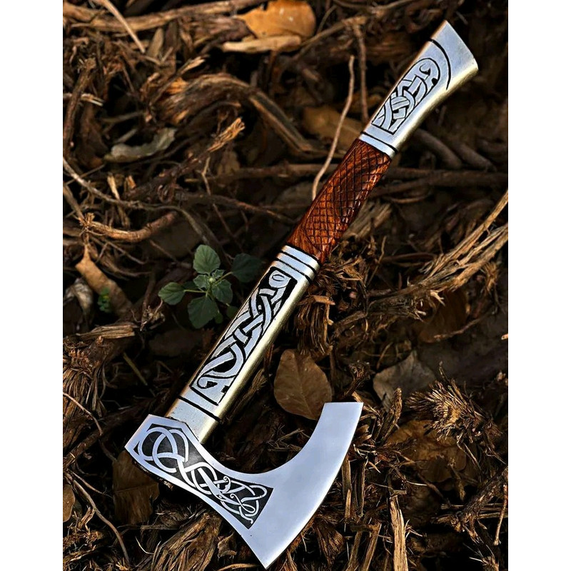Handmade Viking Axe Gift For Him Gift For Husband Wedding Gift Birthday Gift 1