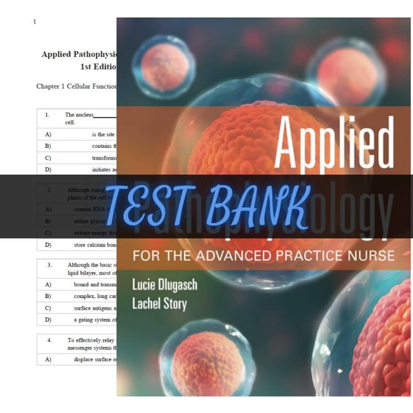 Applied Pathophysiology for the Advanced Practice Nurse 1st | Inspire ...