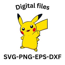 pokemon happy svg pikachu