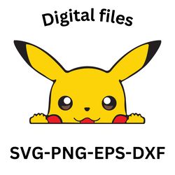 pokemon cute svg pikachu