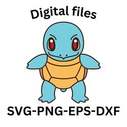 pokemon svg turtle