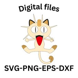 pokemon called meowth svg