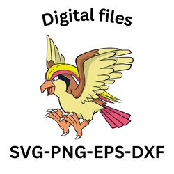 pokemon svg pidgeotto