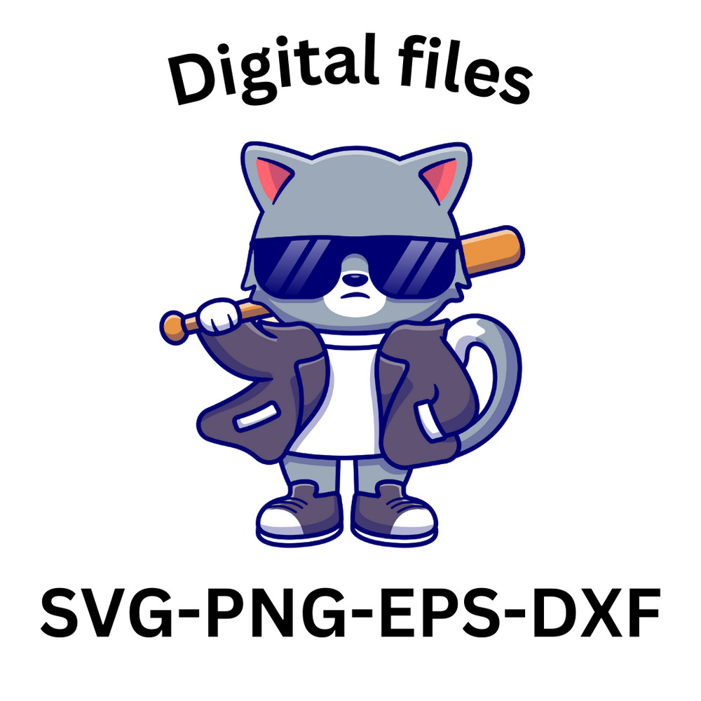 Cute Cat Svg 0