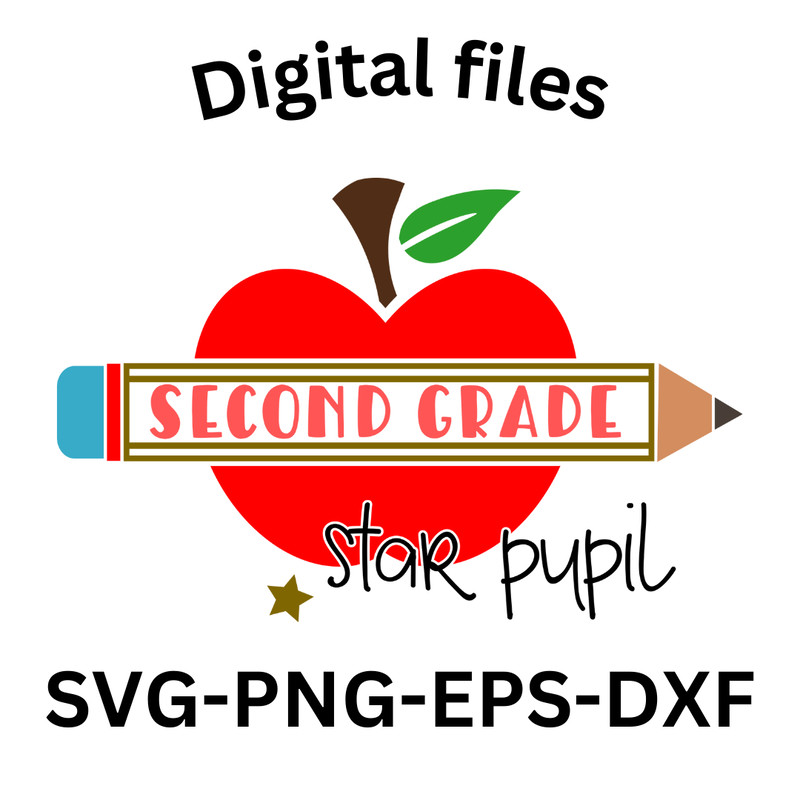 Digital Gems Second Grade Svg 0