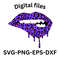 Leopard Lips Bite Dripp Svg 0