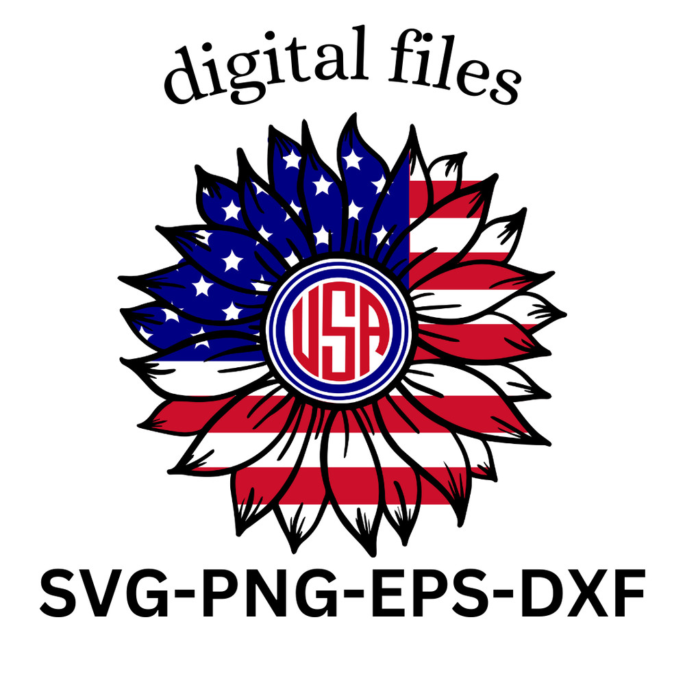Usa Digital File Svg 0