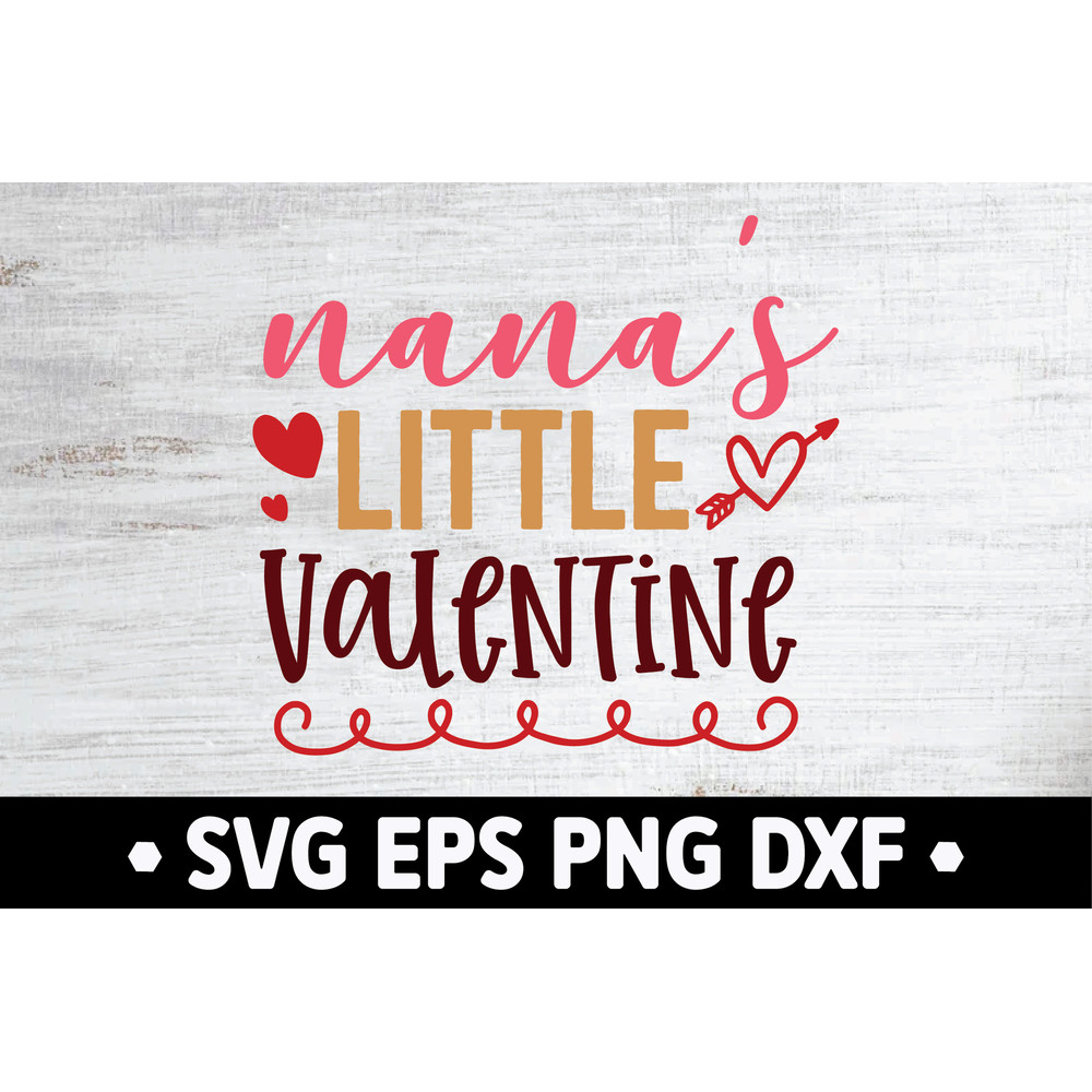 Nanas Little Valentine File Svg 1