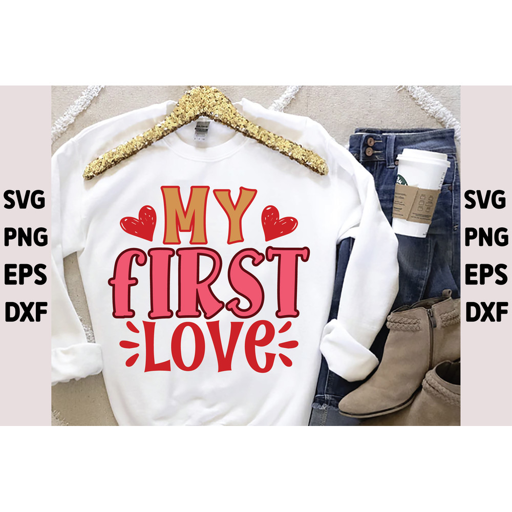 My First Love Svg 0