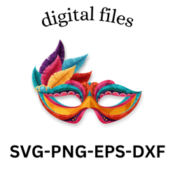 masque-carnaval-venitien svg