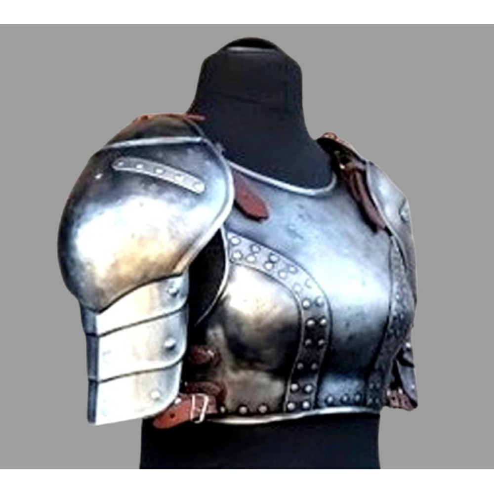 Medieval Antique Woman Breast Armor Fantasy Female Warrior Chest Armorl Knight Armor Handmade Armor 2