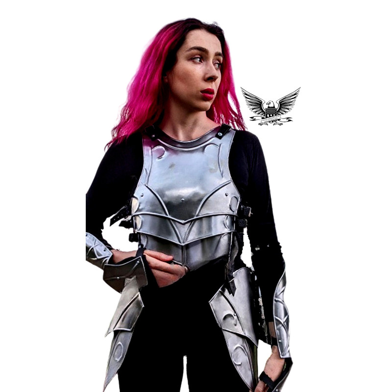 Medieval Female Cuirass Armor Fantasy Antique Woman Armor Fully Functional LarpCosplay Full Costu 2