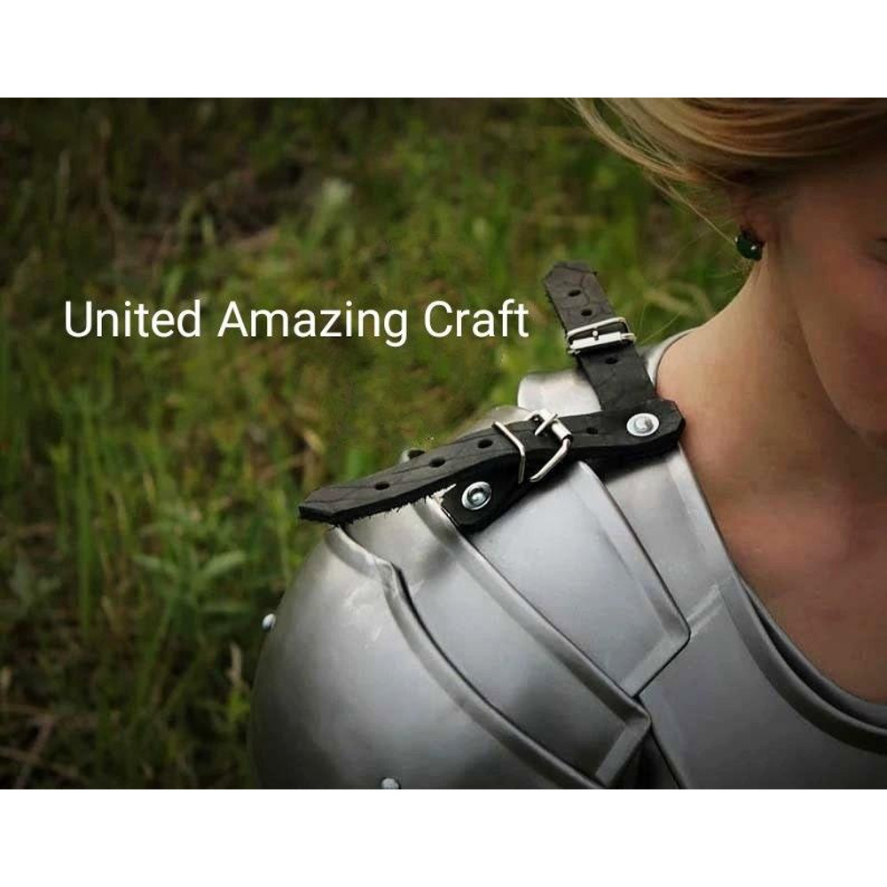 Abtique Woman Cuirass Half Armor  Fantasy Female Warrior Armor  Fully Functional Knight Lady LarpCo 4