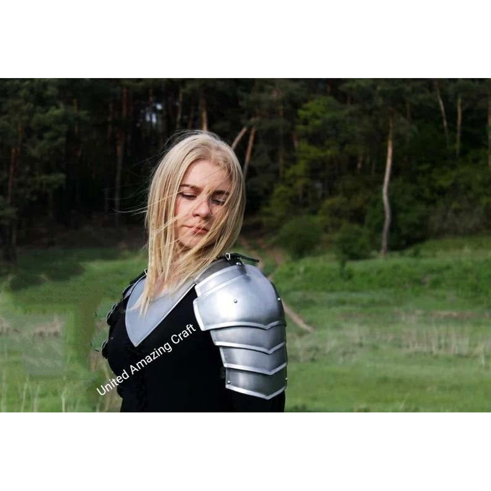 Abtique Woman Cuirass Half Armor  Fantasy Female Warrior Armor  Fully Functional Knight Lady LarpCo 5