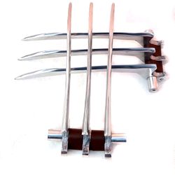 fantasy wolverine claws | deadpool logan claws | antique aluminum cosplay x-men blade