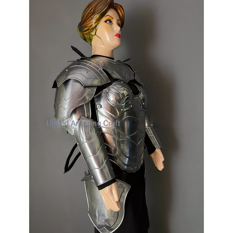 Medieval Knight Lady Armor Female Armor Costume Cosplay SCA LARP Armor 0