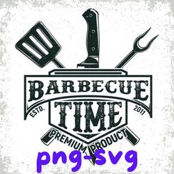 design de logotipo de restaurante de churrasco vintage vetor premium