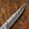 IMPACT CUTLERY RARE CUSTOM DAMASCUS BOWIE KNIFE BURL WOOD HANDLE 921 1