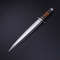 Custom Handmade Beautiful Hunting Dagger Knife With D2 Steel Blade  Leather Sheath 1