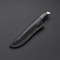 Custom HAndmade Unique HAND FORGED D2 TOOL STEEL BLADE Hunting Bowie  Leather Sheath 2