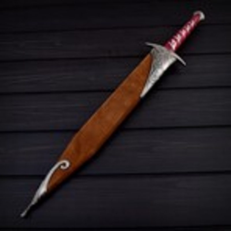 Sting Swords Of Frodo HAndmade D2 Steel Hunting Sword 0