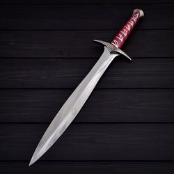 sting swords of frodo handmade d2 steel hunting sword