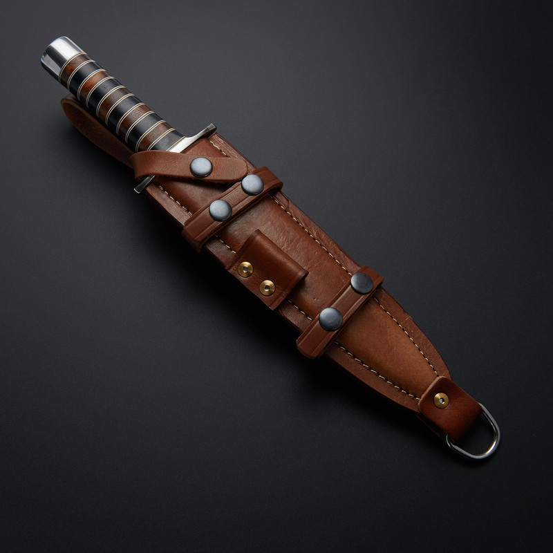 Hamdmade Premium Hunting D2 Tool Steel Hunting Bowie gift For Him 2