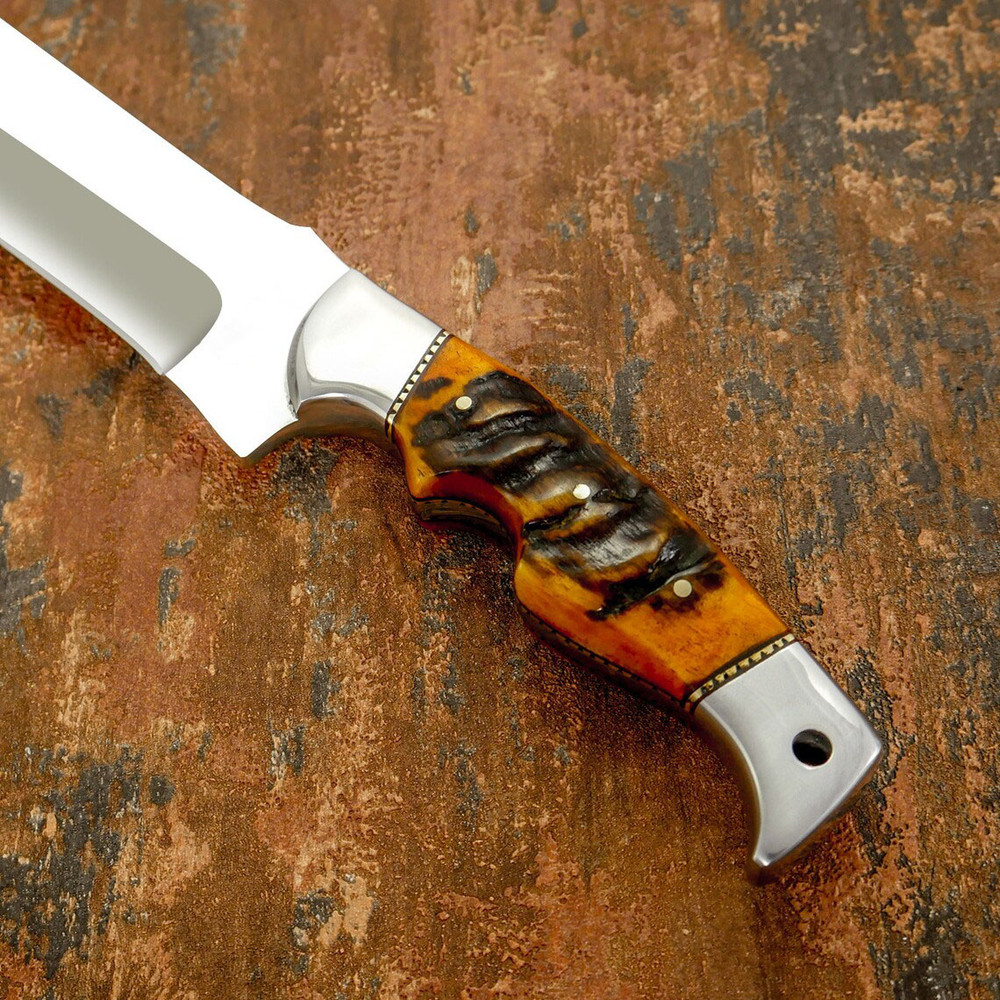 Custom Handmade Beautiful D2 Steel Hunting  Kitchen Knife gift For Himher 1