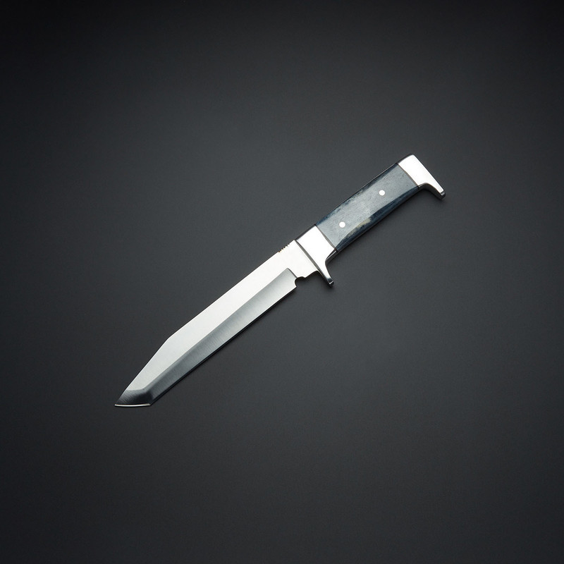 Handmade Beautiful Hunting Bowie With D2 Steel Bladgift For Himher 1