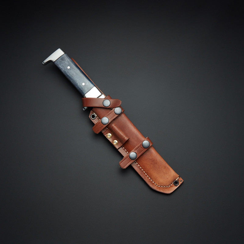 Handmade Beautiful Hunting Bowie With D2 Steel Bladgift For Himher 2