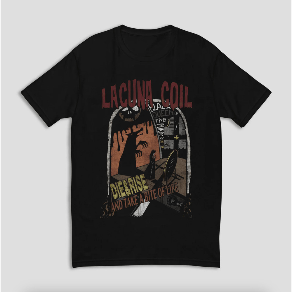 Lacuna Coil Die Rise And Take A Bite Of Life Unisex TShirt 0