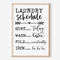 Laundry Schedule SVG Laundry Room Svg Funny Laundry Svg Wood Sign Svg Laundry Room Sign Sign Svg Laundry Sign Svg 0